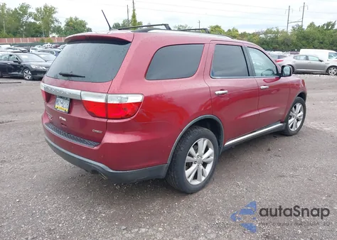 2013 Dodge Durango Crew из США, поврежденный, VIN 1C4RDHDG9DC694984